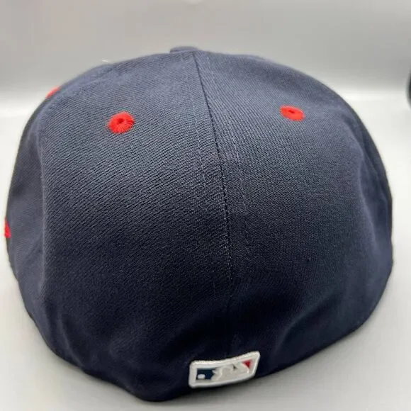 Cleveland Indians Guardians‎ Hat Men 7 1/2 100 Years 59Fifty New Era Fitted New